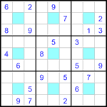 Судоку-центр 9х9 #49 средний