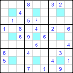 Судоку-центр 9х9 #50 средний