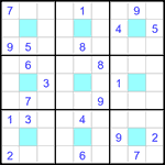 Судоку-центр 9х9 #37 трудный Судоку-центр 9х9 #37 трудный