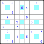 Судоку-центр 9х9 #39 трудный Судоку-центр 9х9 #39 трудный