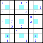 Судоку-центр 9х9 #41 трудный