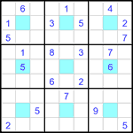 Судоку-центр 9х9 #44 трудный