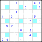 Судоку-центр 9х9 #37 очень трудный Судоку-центр 9х9 #37 очень трудный