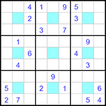 Судоку-центр 9х9 #40 очень трудный Судоку-центр 9х9 #40 очень трудный