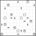 Угольник 11х11 #1 легкий