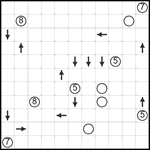 Угольник 11х11 #1 трудный