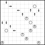 Угольник 11х11 #4 трудный