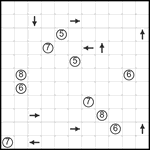 Угольник 11х11 #6 трудный