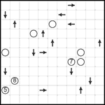 Угольник 11х11 #7 трудный