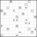 Угольник 12х12 #9 средний
