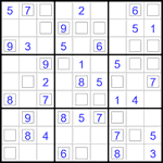 Судоку “Дуэт” 9х9 #36 легкий