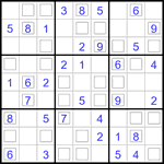 Судоку “Дуэт” 9х9 #40 легкий