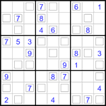 Судоку “Дуэт” 9х9 #36 средний