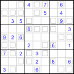 Судоку “Дуэт” 9х9 #38 средний