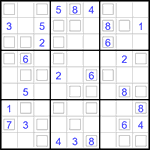 Судоку “Дуэт” 9х9 #40 средний