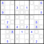 Судоку “Дуэт” 9х9 #37 трудный