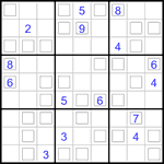 Судоку “Дуэт” 9х9 #38 очень трудный