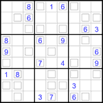 Судоку “Дуэт” 9х9 #41 очень трудный