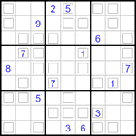 Судоку “Дуэт” 9х9 #45 очень трудный