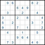 Судоку-соседи 9х9 #39 легкий Судоку-соседи 9х9 #39 легкий