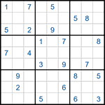 Судоку-соседи 9х9 #37 средний Судоку-соседи 9х9 #37 средний