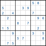 Судоку-соседи 9х9 #40 средний Судоку-соседи 9х9 #40 средний