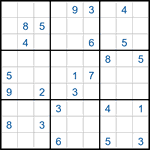 Судоку-соседи 9х9 #42 средний