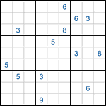 Судоку-соседи 9х9 #44 трудный