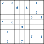 Судоку-соседи 9х9 #41 очень трудный