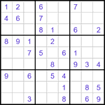 Судоку-отшельники 9х9 #44 легкий Судоку-отшельники 9х9 #44 легкий