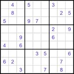 Судоку-отшельники 9х9 #41 средний Судоку-отшельники 9х9 #41 средний