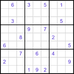 Судоку-отшельники 9х9 #42 очень трудный Судоку-отшельники 9х9 #42 очень трудный