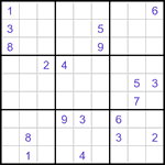 Судоку-отшельники 9х9 #48 очень трудный