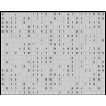 Японская мозаика #3629 “Птица”