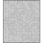 Японская мозаика #3642 “Зебра”