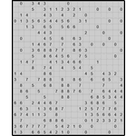 Японская мозаика #3646 “Велосипед”