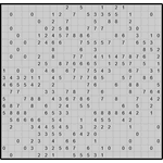 Японская мозаика #3658 “Цветок”