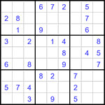 Судоку 9х9 #3466 легкий