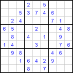 Судоку 9х9 #3474 легкий