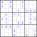 Судоку 9х9 #3499 легкий