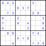 Судоку 9х9 #3431 средний