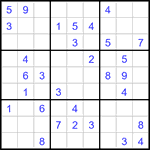 Судоку 9х9 #3446 средний