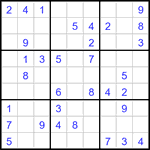 Судоку 9х9 #3461 средний