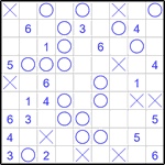 Числобол 9х9 #12 легкий