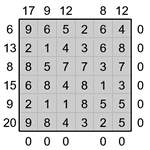 Кросс-число 6х6 #1 средний