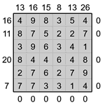 Кросс-число 6х6 #2 средний