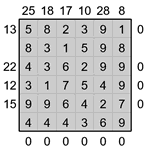 Кросс-число 6х6 #5 средний