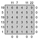 Кросс-число 6х6 #6 средний