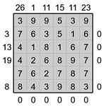 Кросс-число 6х6 #9 средний