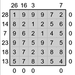 Кросс-число 6х6 #3 трудный